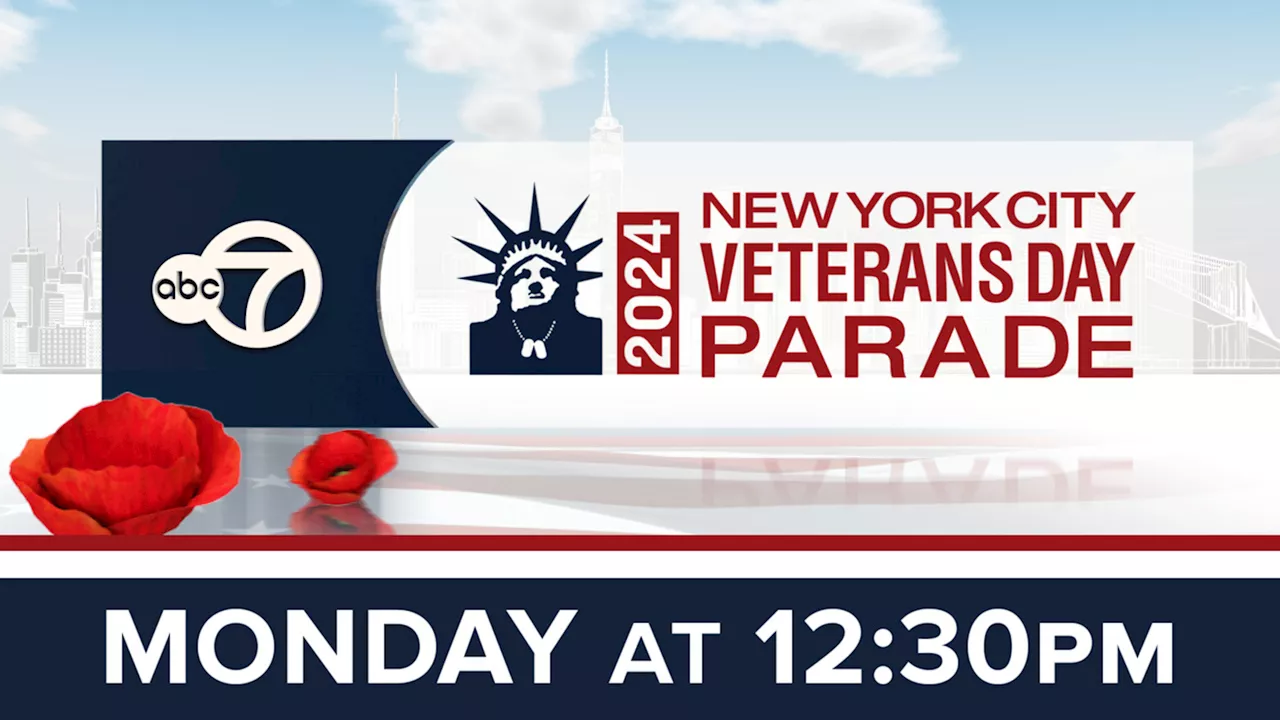 2024 New York City Veterans Day Parade set for Monday