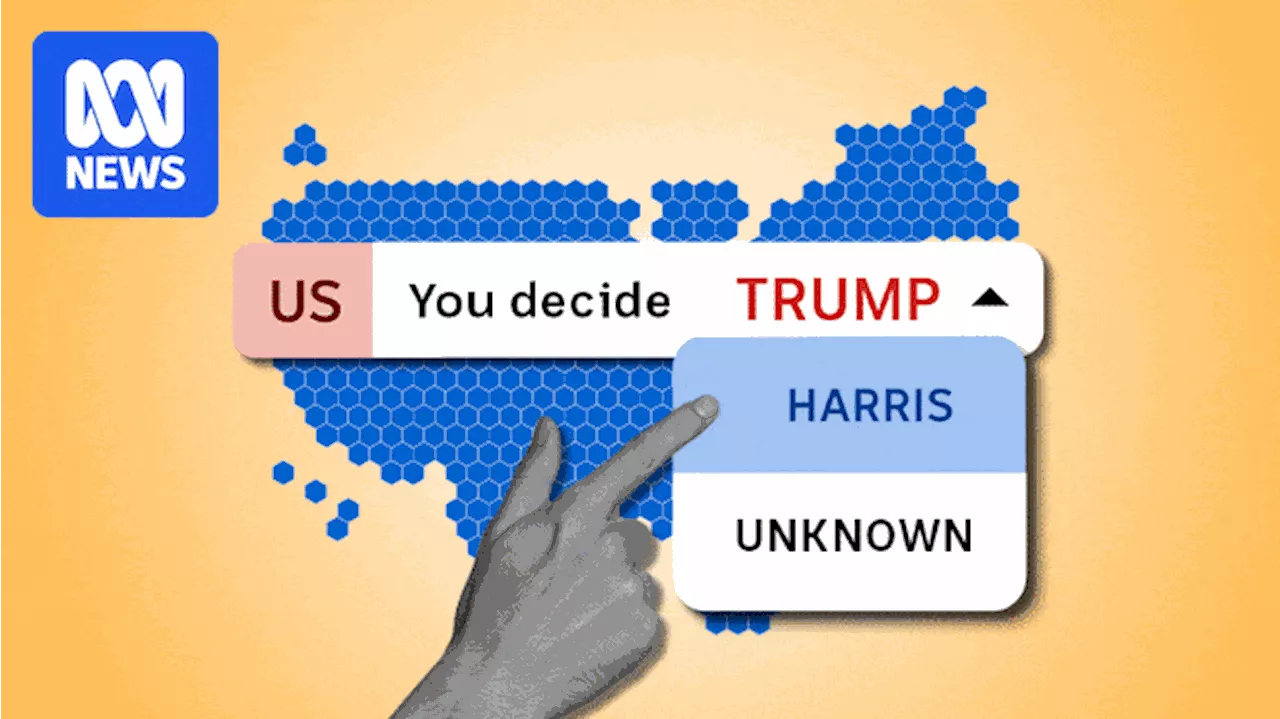 Explore how Trump and Harris could win 2024 US election from here