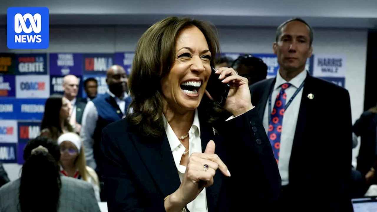 First states called in tense US election battle between Donald Trump and Kamala Harris with counting underway