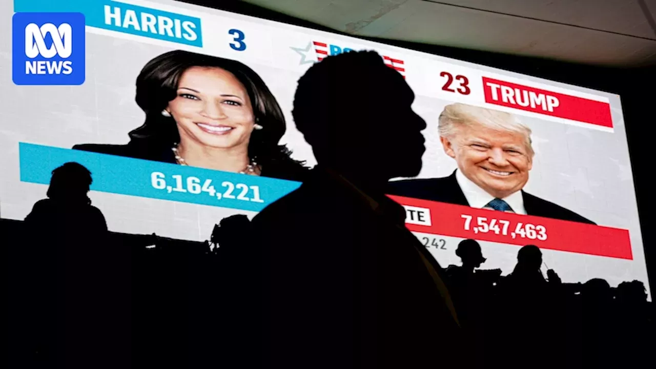 US election 2024 live Trump and Harris take multiple states each as