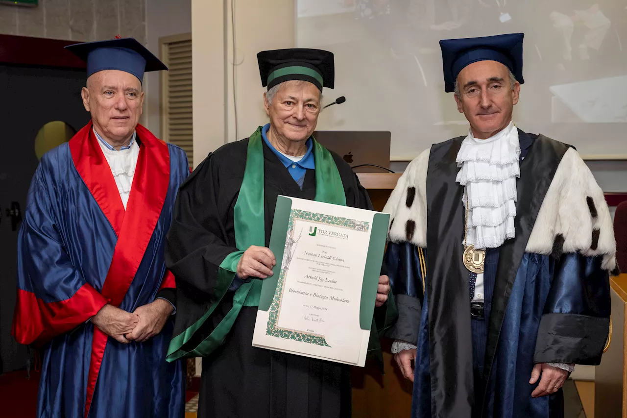 Da università di Roma Tor Vergata dottorato honoris causa a oncologo Arnold Jay Levine