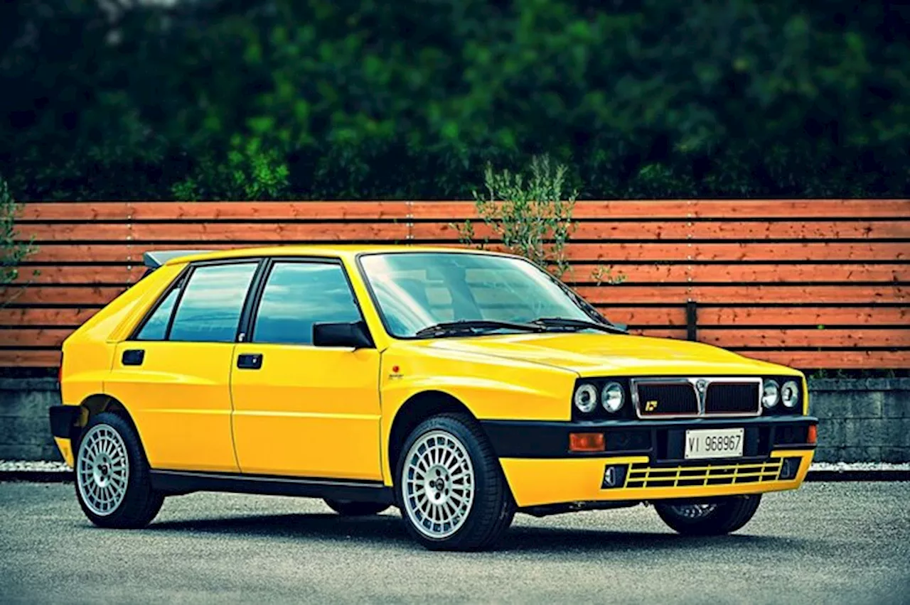 All'asta la Lancia Delta Integrale di Roberto Baggio