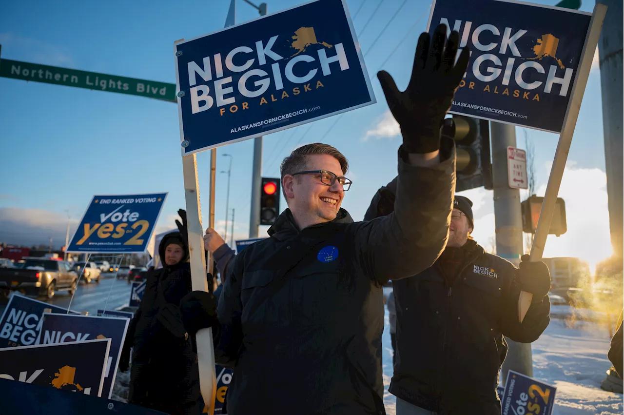 Race for Alaska’s congressional seat tilts Begich with more than half of precincts counted