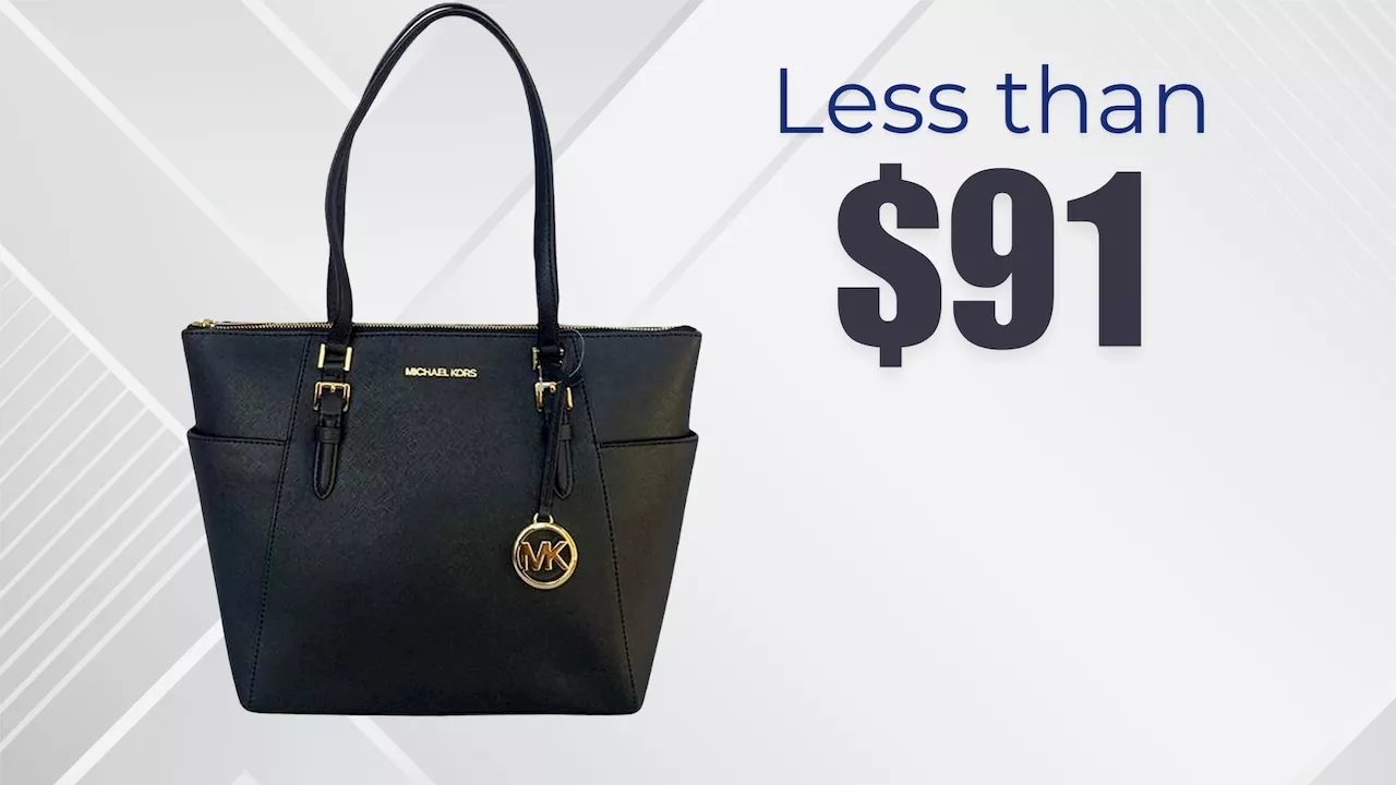 Get Michael Kors designer bag, normally $338, for only $91