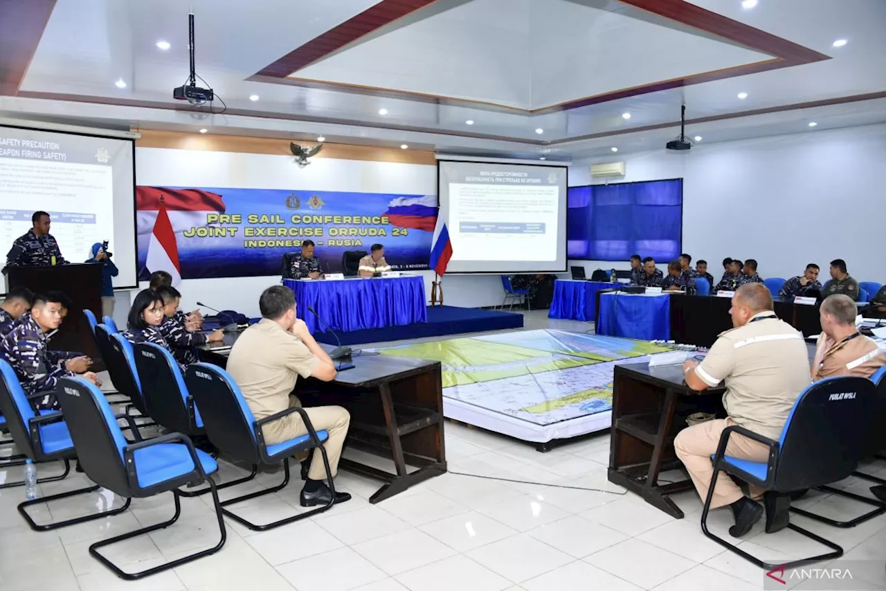 TNI AL dan Angkatan Laut Rusia siapkan 'fase laut' Latma Orruda 2024