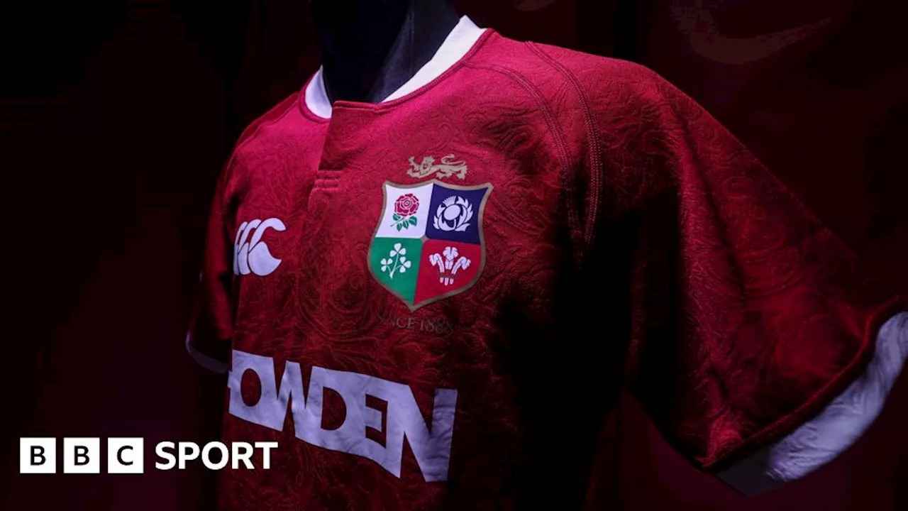 British and Irish Lions shirt for Australia 2025 tour revealed