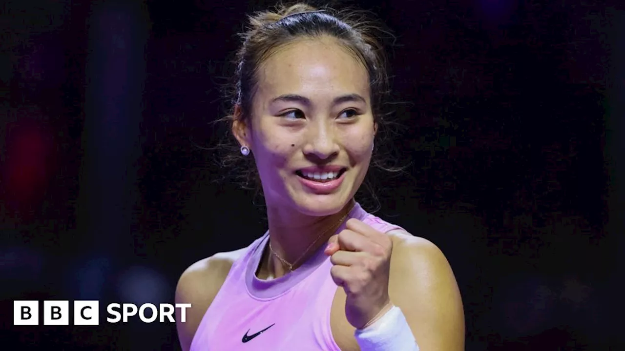 WTA Finals: Zheng Qinwen crushes Jasmine Paolini to reach semi-finals; Aryna Sabalenka faces Elena Rybakina