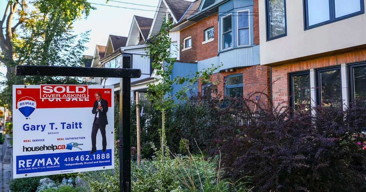 Greater Toronto home sales jump in October after Bank of Canada rate cuts: board