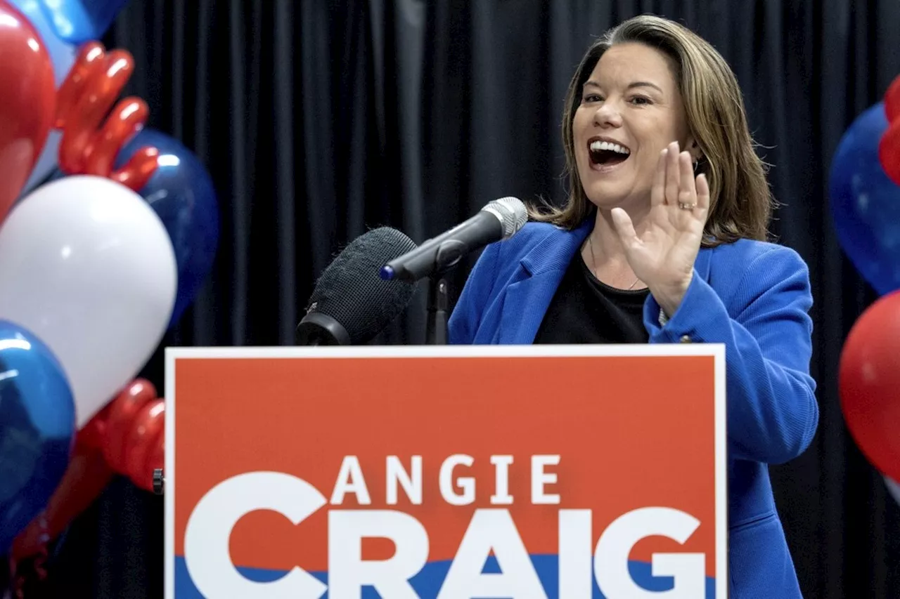 Democratic Rep. Angie Craig wins 4th term in Minnesota swing district, beating Republican Joe Teirab