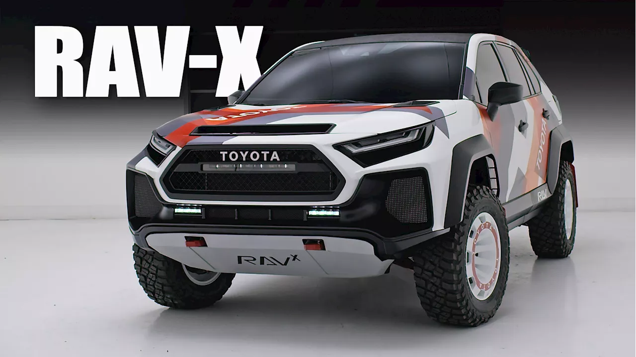 Dakar-Themed Toyota RAV-X Concept Could Hint At A Rugged Version Of The Next-Gen RAV4