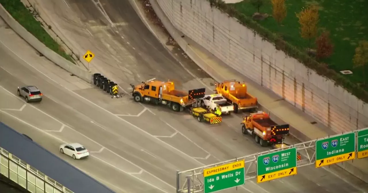 Diesel spill snags Eisenhower Expressway through afternoon rush