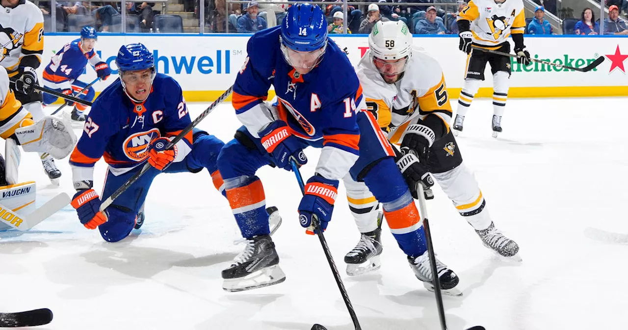 Horvat, Sorokin rally Islanders to shootout win against Penguins