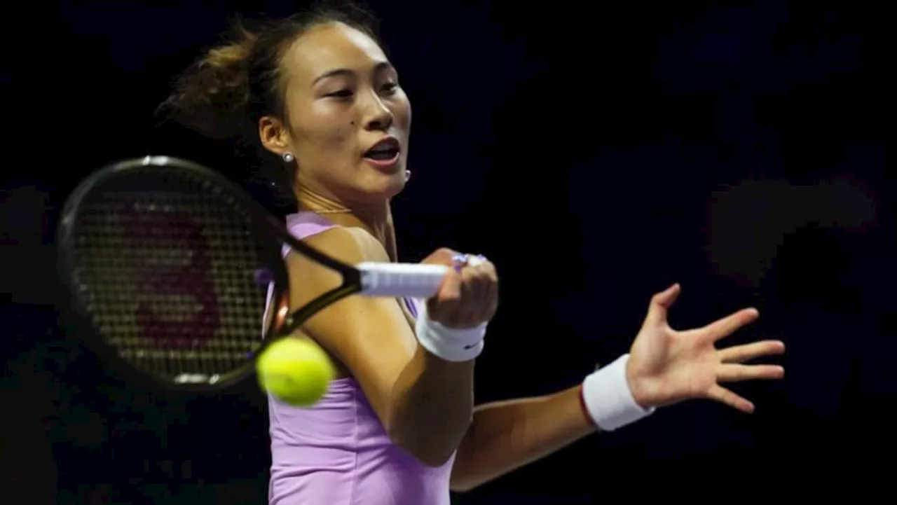 Zheng beats Paolini to march into WTA Finals semis