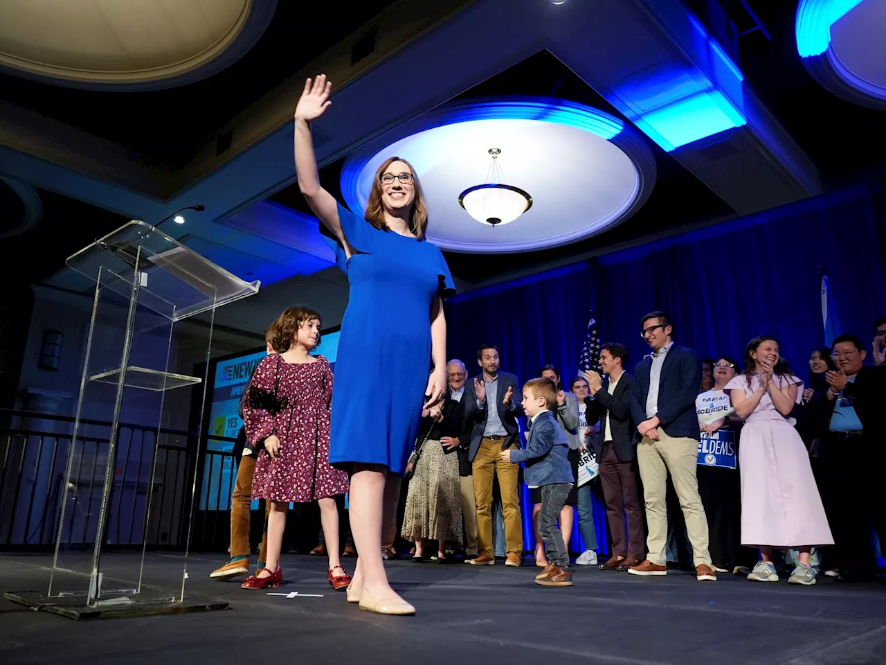 Sarah McBride es la primera mujer trans en llegar al Congreso de Estados Unidos