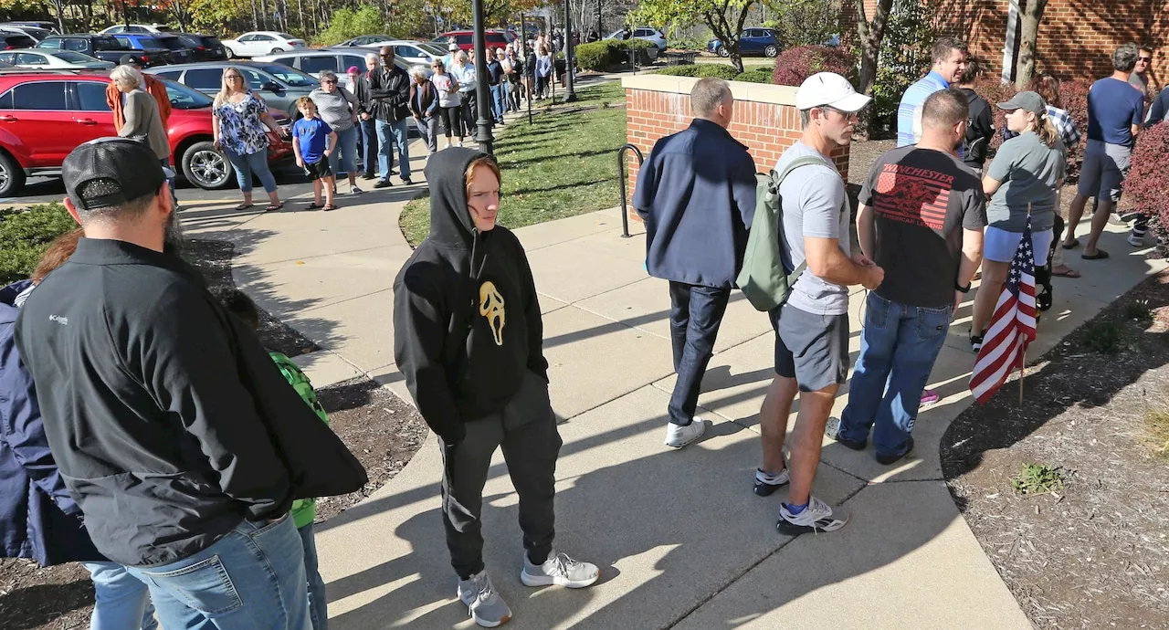 Cleveland records warmest temperature for any presidential Election Day in a century