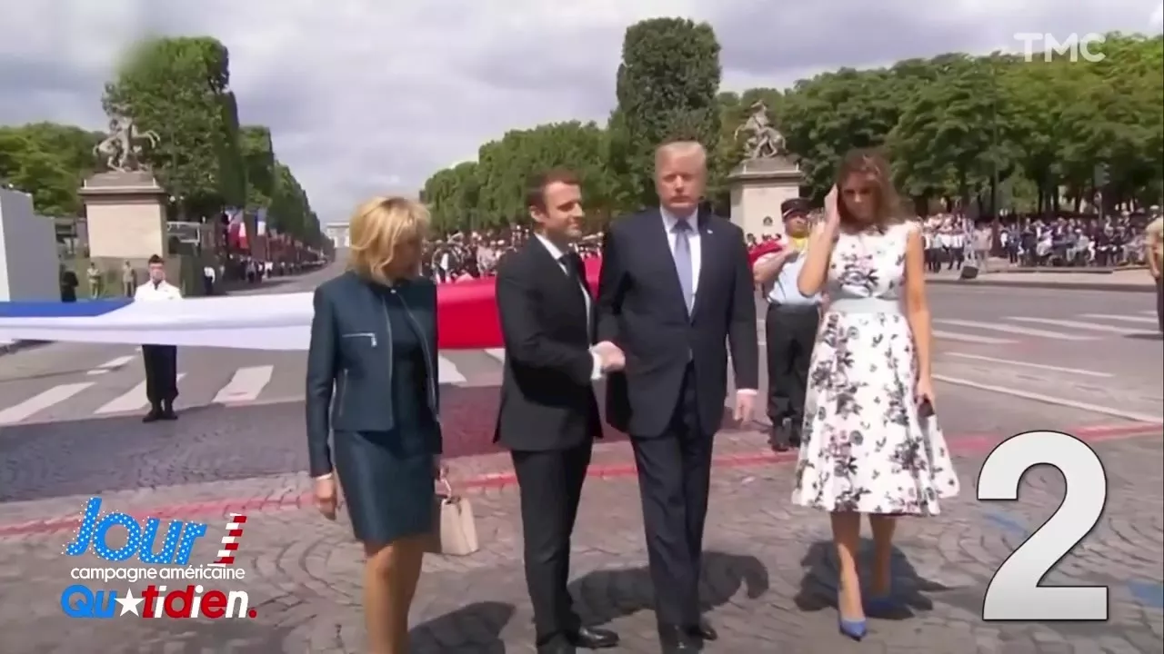 Emmanuel Macron : cette poignée de mains hallucinante avec Donald Trump qui aurait pu battre un record