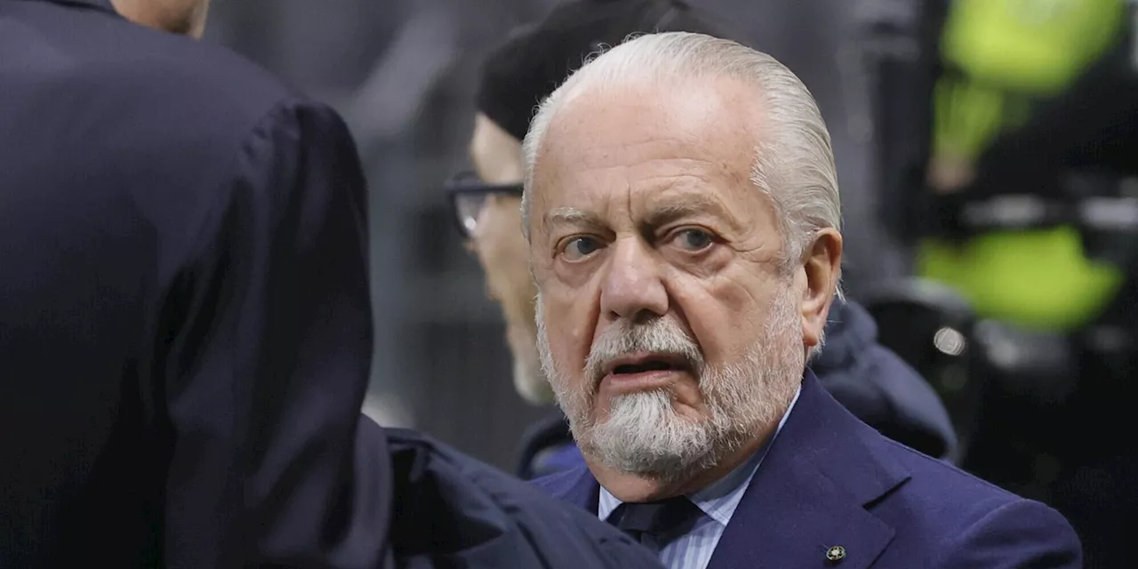 Falso in bilancio, l'avvocato di De Laurentiis: 'Il presidente è contrariato, vuole difendersi'