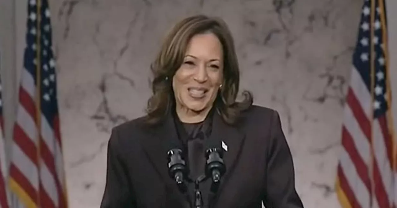 Kamala Harris vows 'never give up the fight' she concedes election