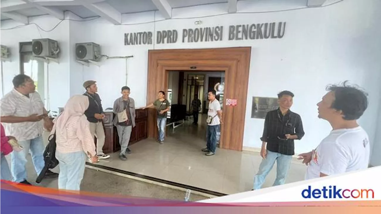 DPRD Bengkulu Batasi Jurnalis dan Warga Masuk ke Gedung Dewan