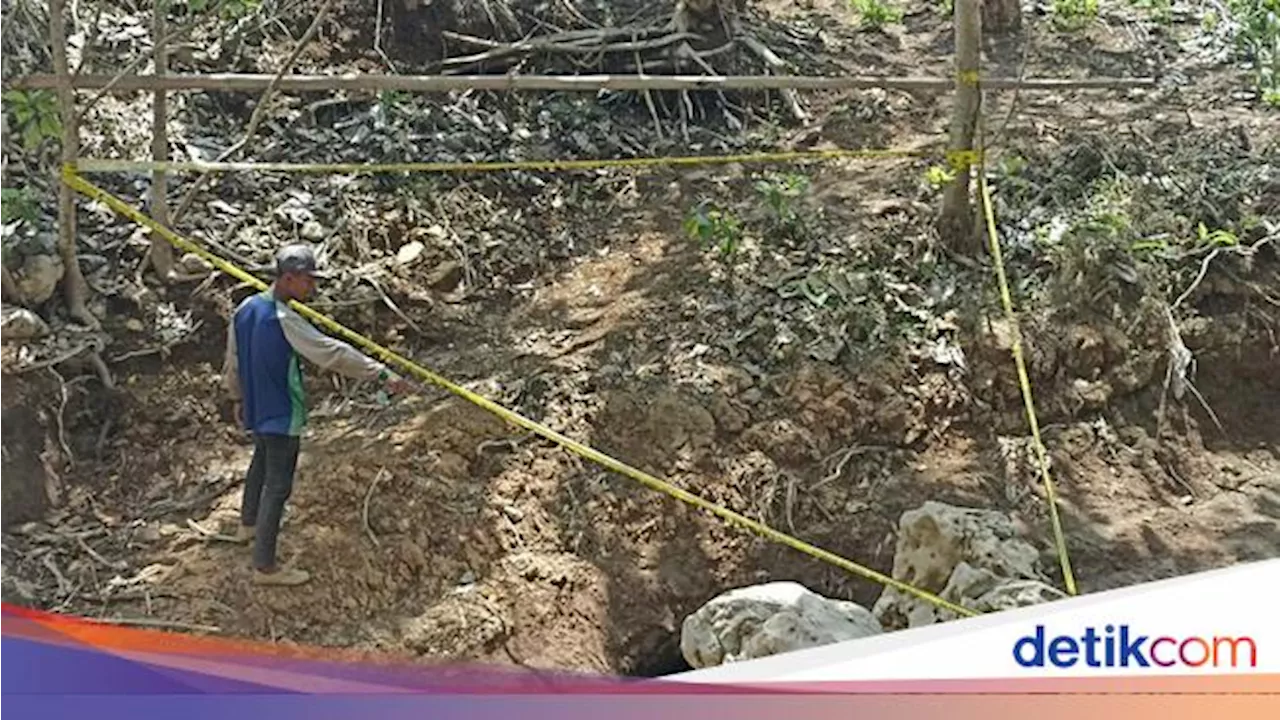 Kesaksian Warga Saat Temukan Lubang Misterius yang Sedot Air Sungai Kaliasat