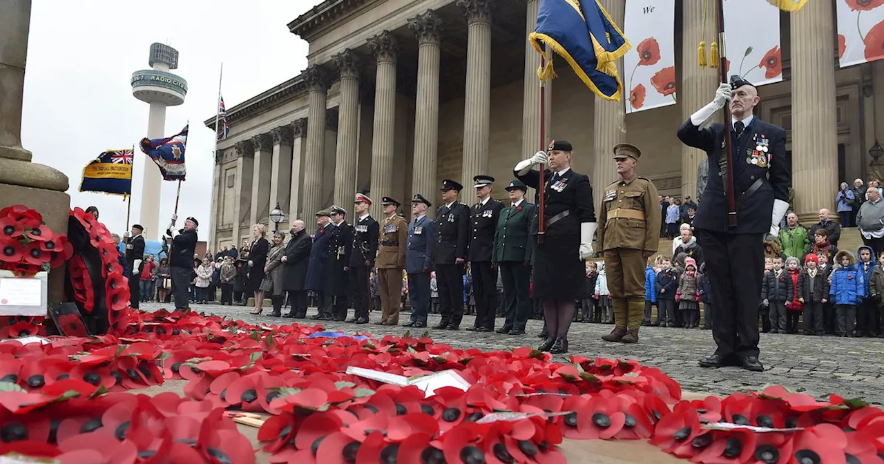 Liverpool's Remembrance Sunday Service timings in full