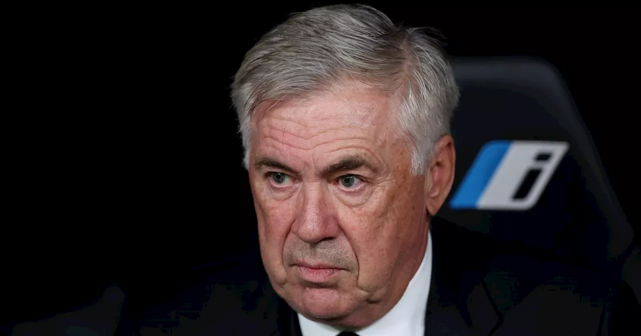 Real Madrid star set to miss Liverpool clash as Carlo Ancelotti slammed in social media rant