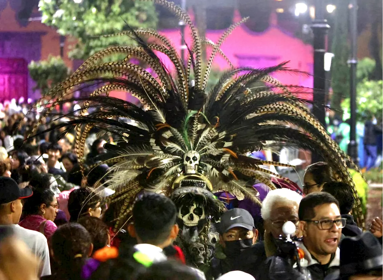 500 mil personas visitaron Coyoacán durante la celebración de Día de Muertos; alcalde destaca saldo blanco