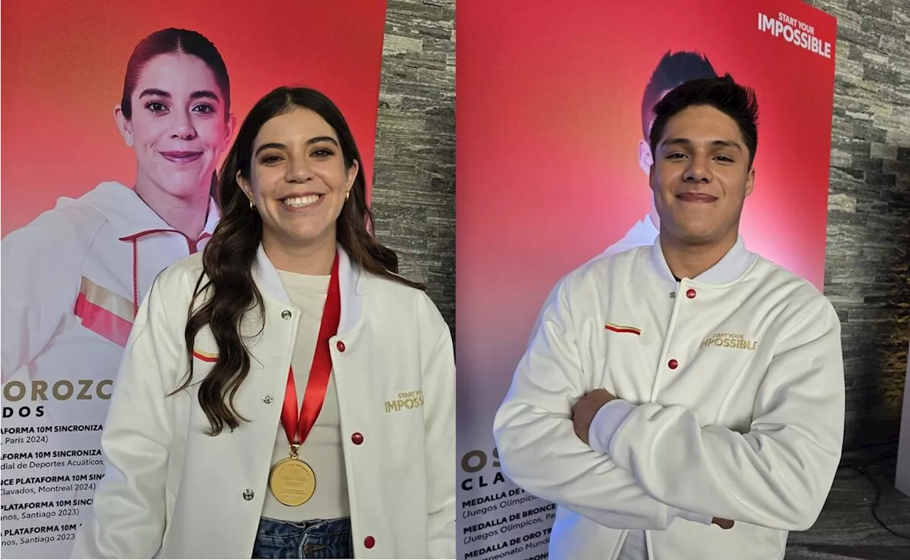 Alejandra Orozco y Osmar Olvera cierran con 'broche de oro' el 2024 con el Premio Nacional de Deportes