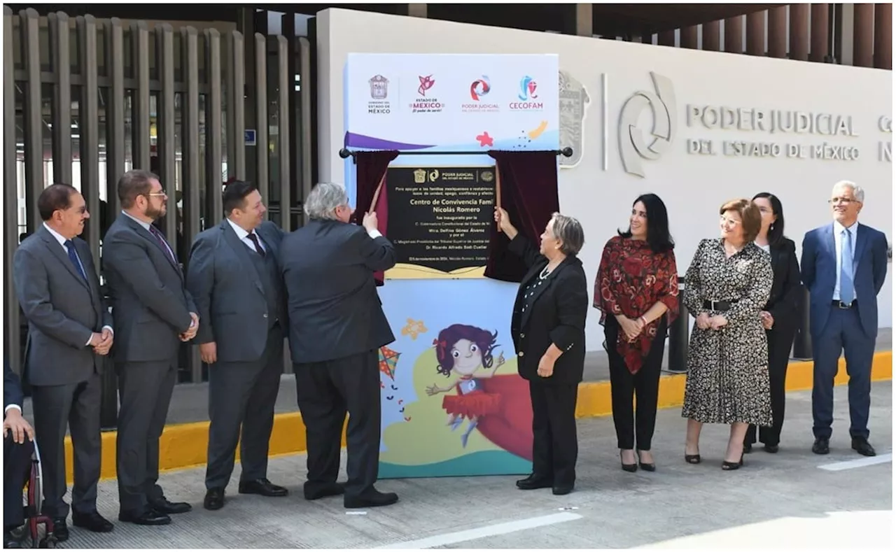 Inauguran Centro de Convivencia Familiar en Edomex; buscan atender situaciones de violencia familiar