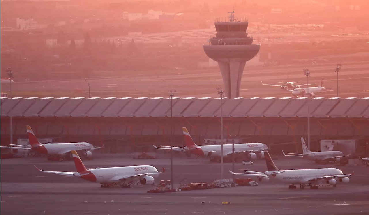 Desviados 21 vuelos en el aeropuerto de Madrid-Barajas por un avistamiento de drones