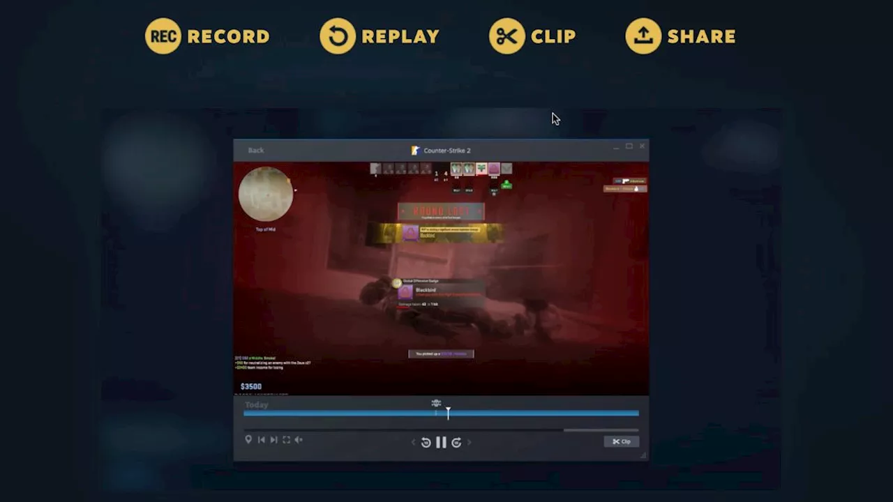 Steam's game recorder is now available to everyone