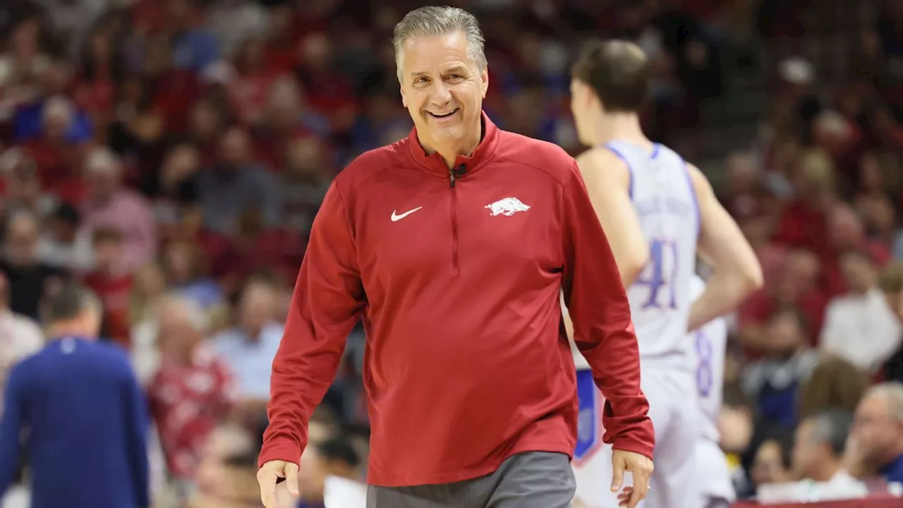 John Calipari looks to bring fun back to Arkansas, find some for himself