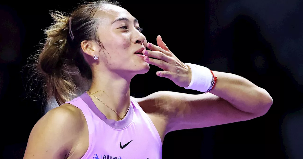 WTA Finals: Qinwen Zheng löst Ticket fürs Halbfinale - Olympiasiegerin mit Machtdemonstration gegen Jasmine Paolini