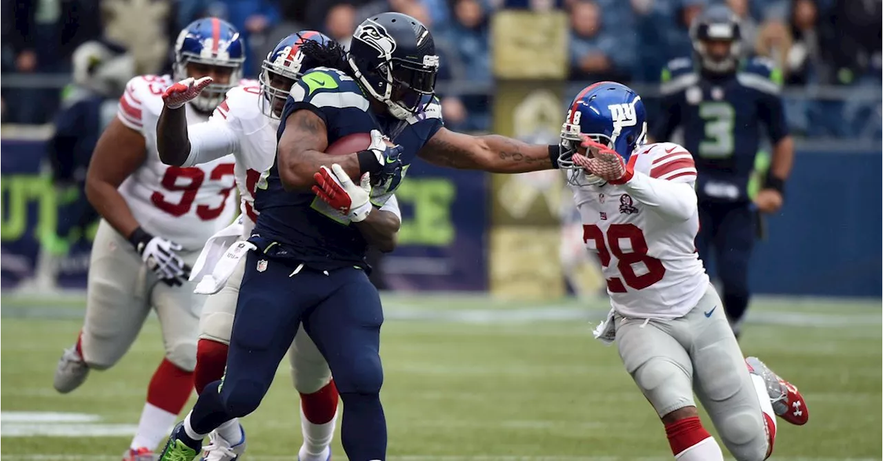 This Week in Seattle Seahawks History: Marshawn Lynch tramples Giants with four touchdowns