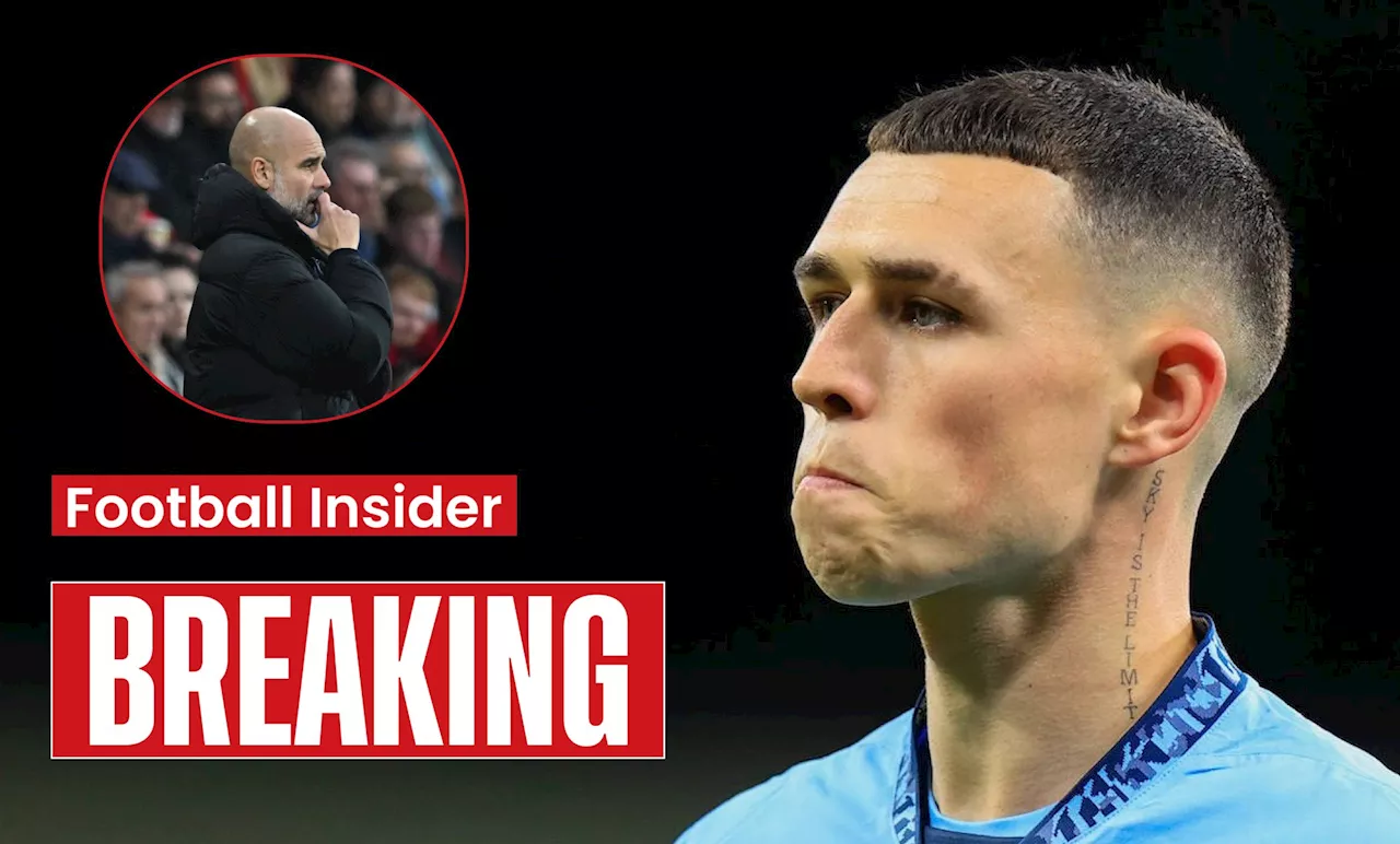 Phil Foden sends ‘difficult’ message to Man City fans after shock twist