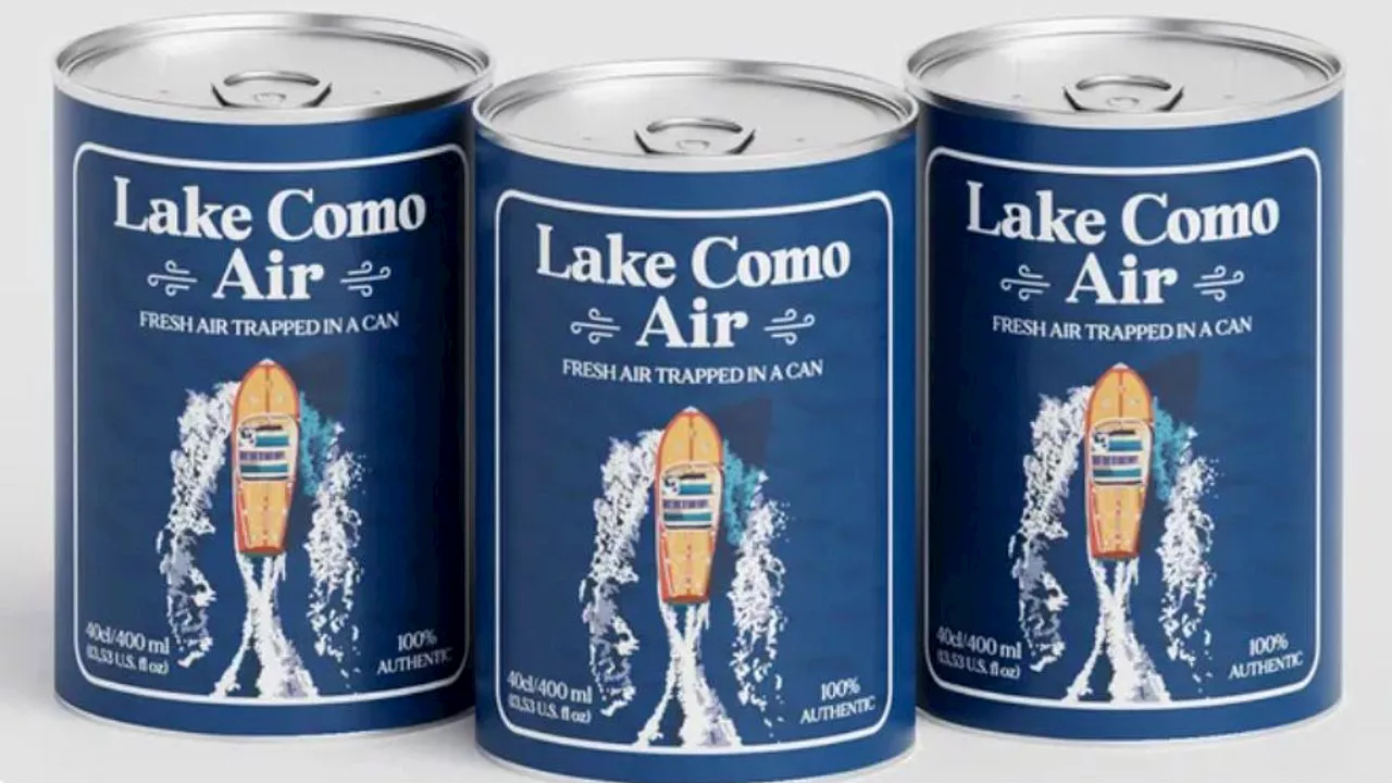 $11 cans of 'fresh air' from popular holiday hotspot sold to tourists in Italy