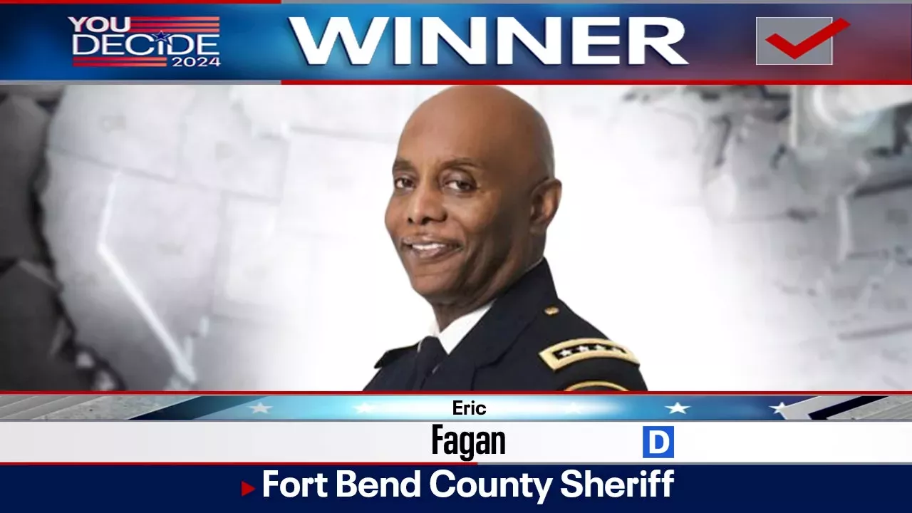 Fort Bend County Sheriff election results Eric Fagan wins in narrow