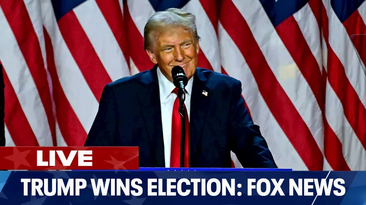 Donald Trump wins 2024 presidential election, Fox News calls LIVE