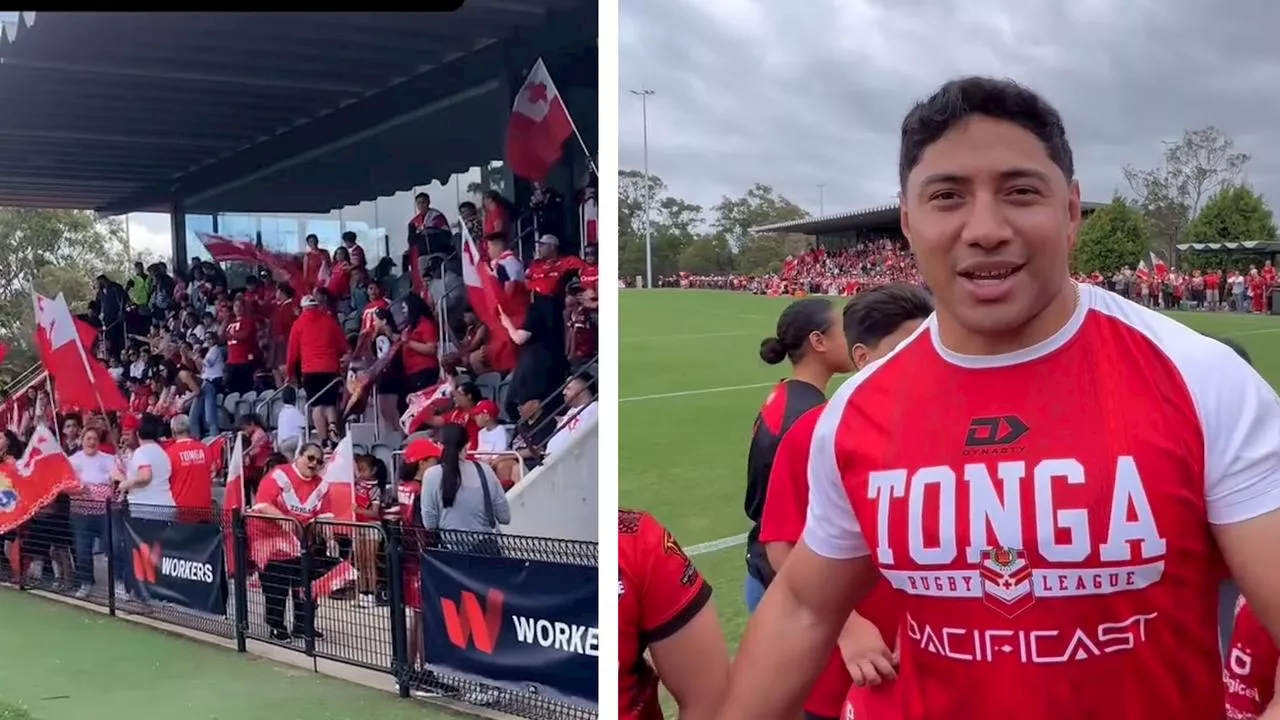 Taumalolo’s defection sparked a wave as sea of red flocks to training for ‘Tonga’s team’