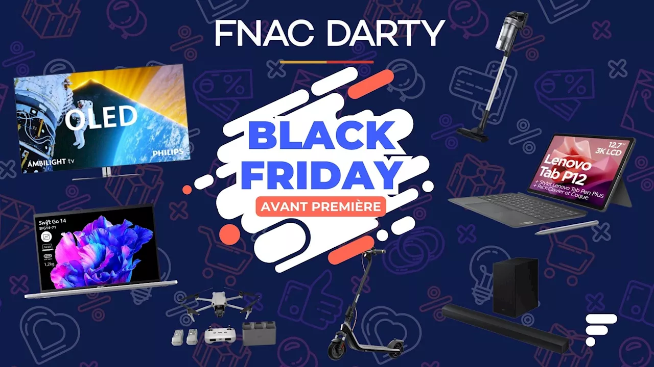 Le Black Friday en avance chez la Fnac et Darty : voici les 14 offres à retenir