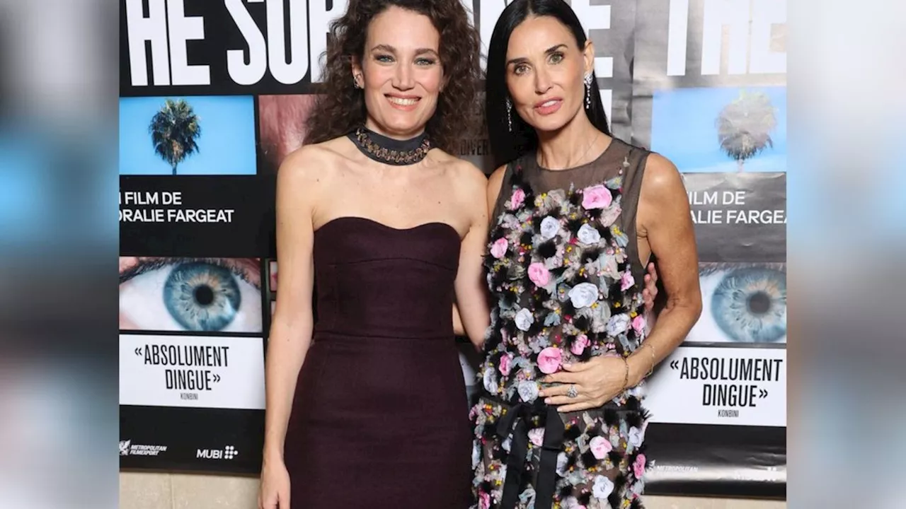 Blütentraum in Pastell: Demi Moore verzaubert in floralem Kleid