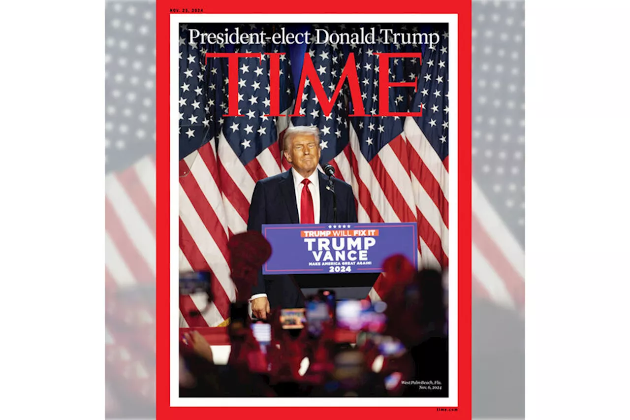 Time показала новую обложку с Трампом