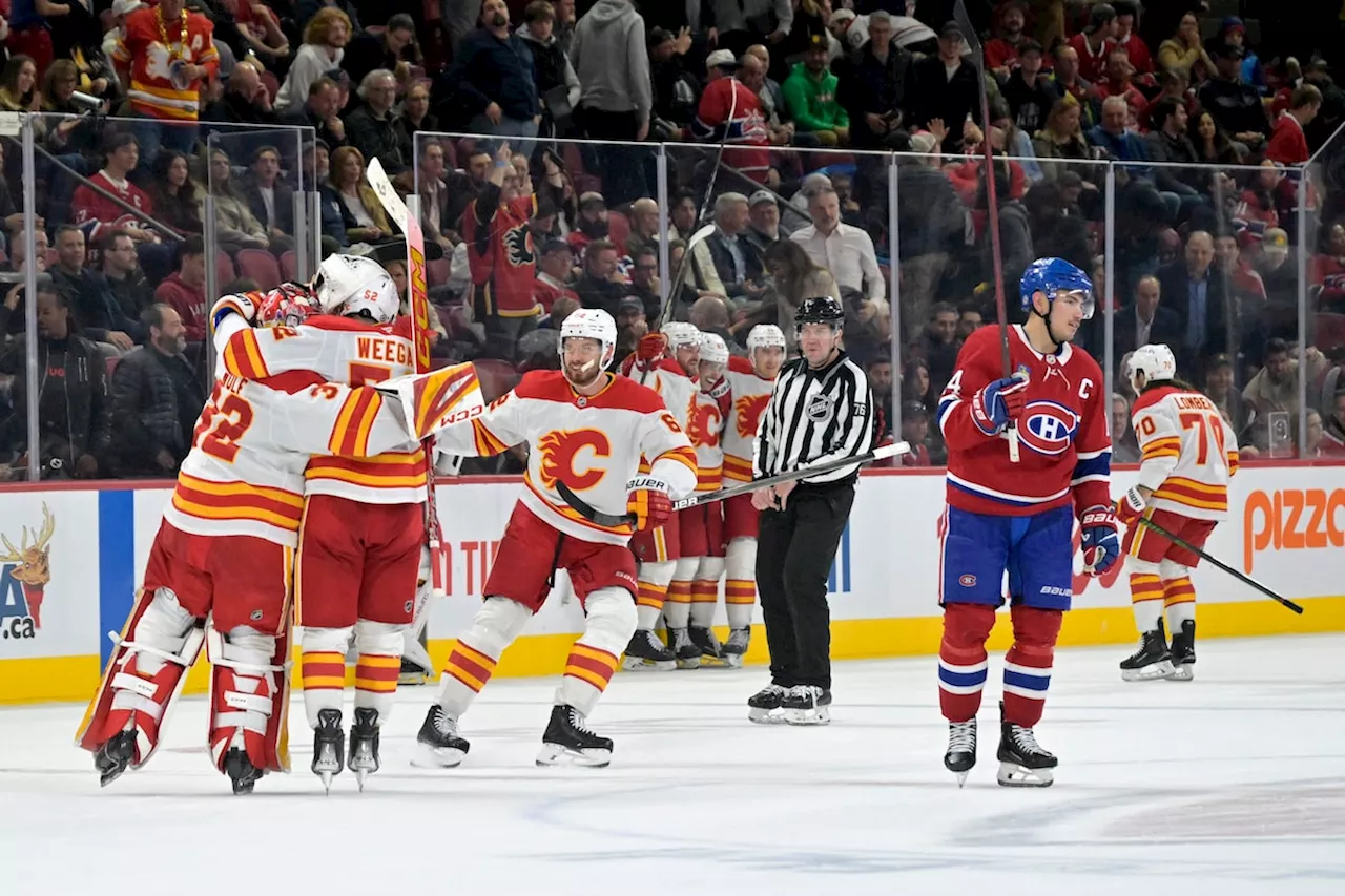 Coronato powers Flames to late comeback in 3-2 OT win over Canadiens