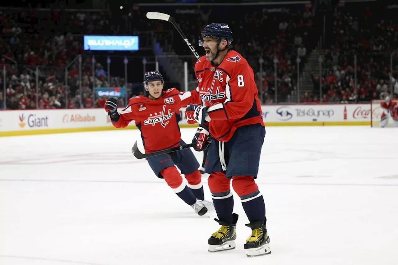 Ovechkin is scoring, helping teammates and Capitals are off to a hot start