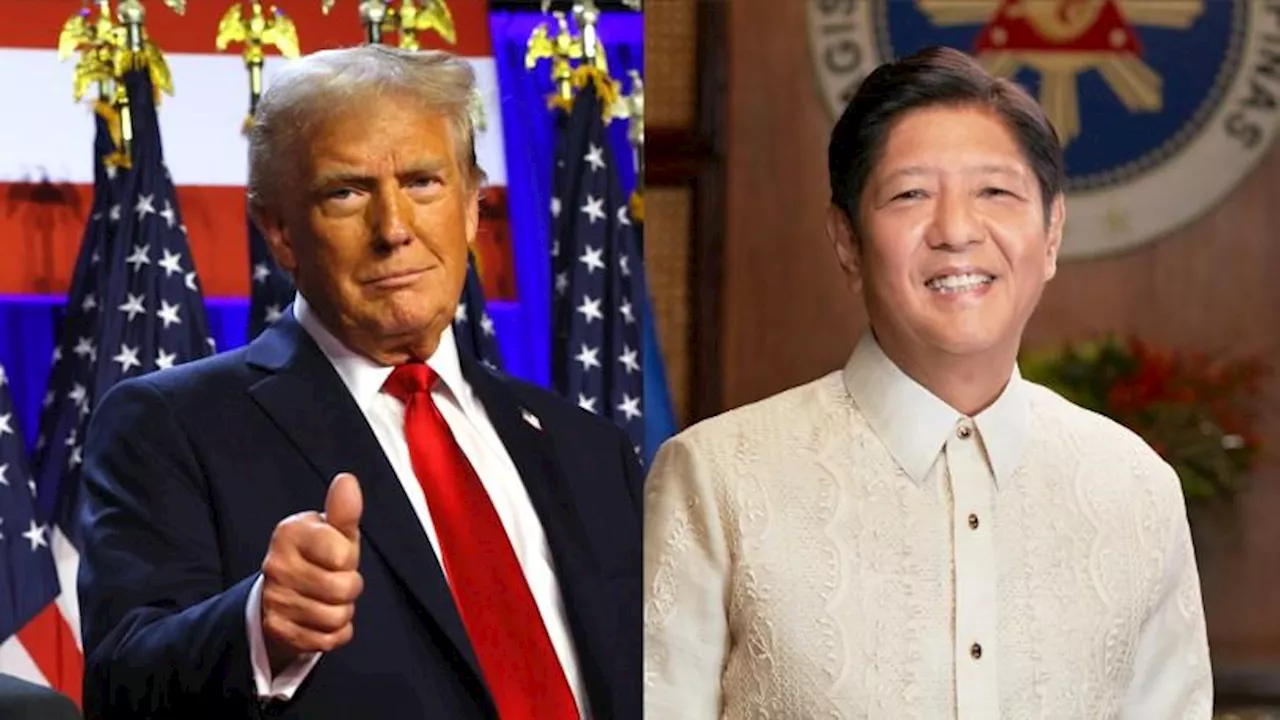 Marcos congratulates Donald Trump on 'victory'