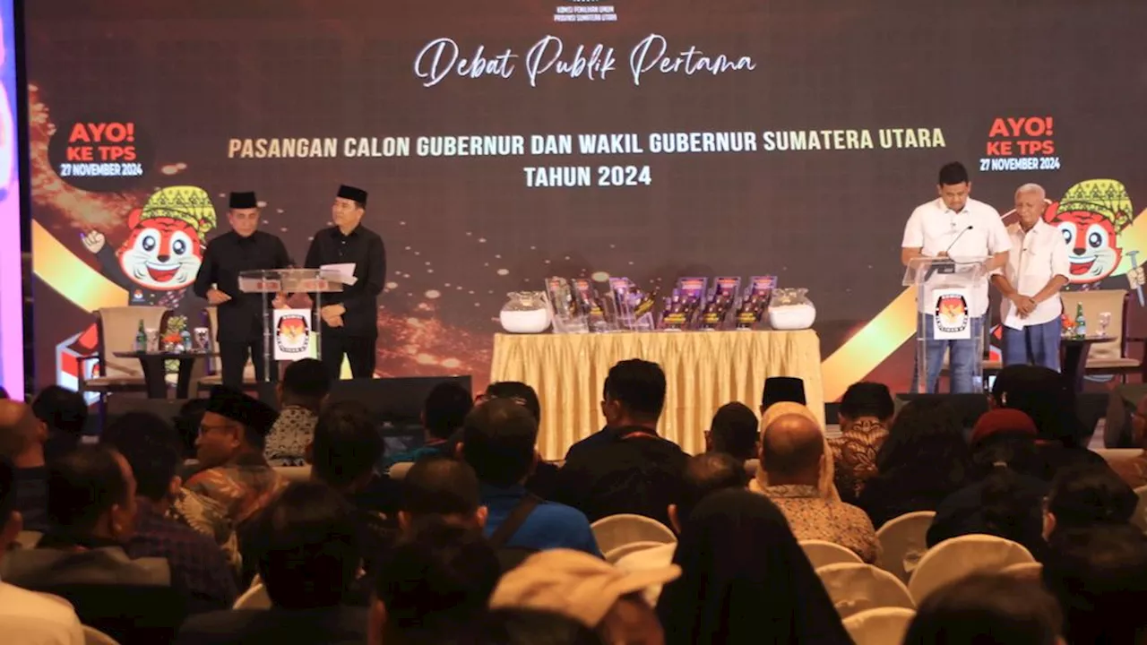 Debat Kedua Pilkada Sumut, Publik Nantikan Program Kerja Nyata Para Paslon