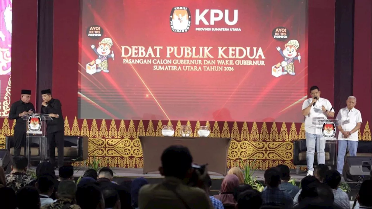 Debat Pilkada Sumut, Bobby-Surya Ingatkan Edy Ingkar Janji soal Sumut Bebas Banjir 2022