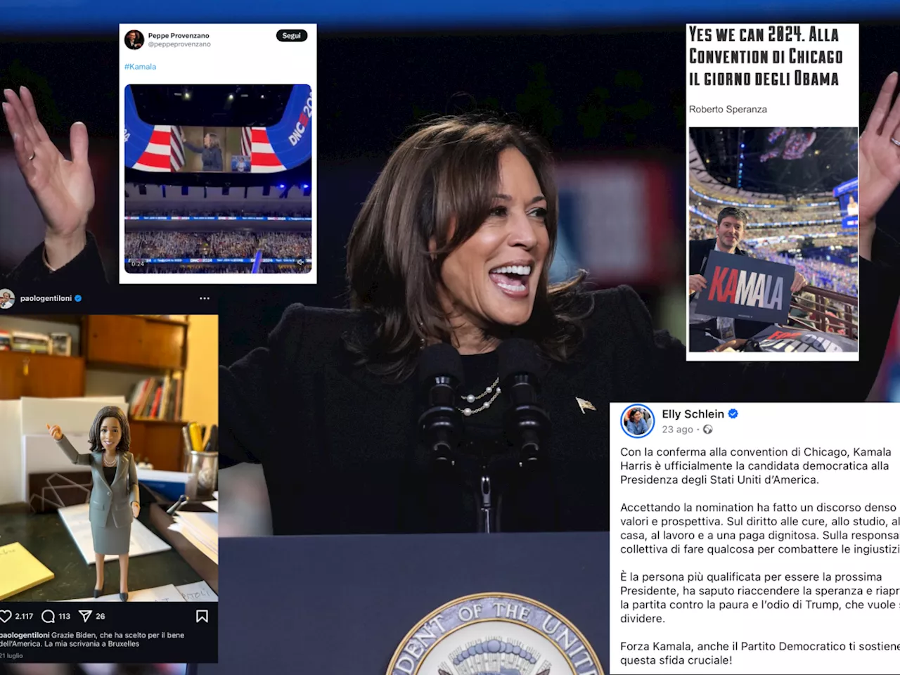 Le false profezie della sinistra che sosteneva Kamala Harris