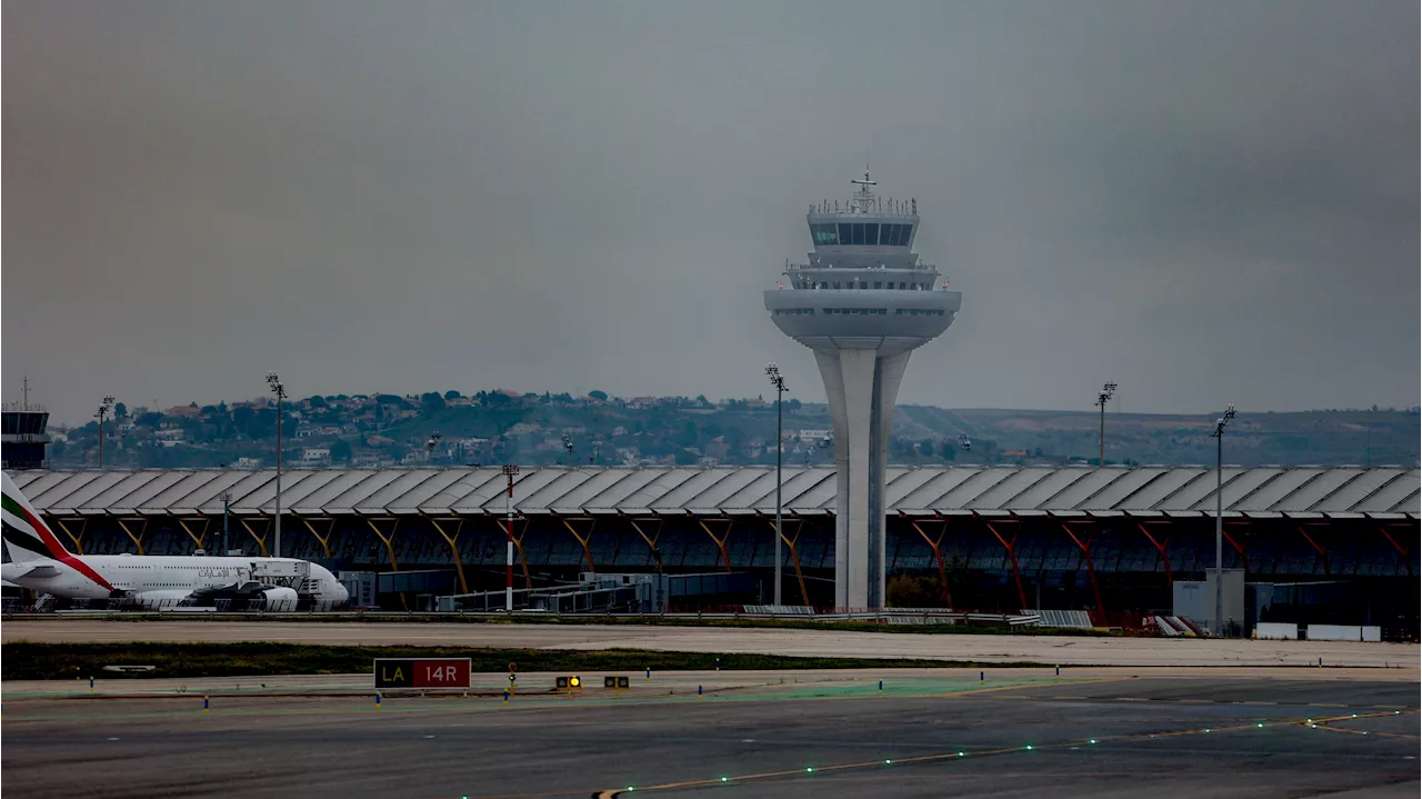 Desviados 21 vuelos en el Aeropuerto de Barajas por avistamiento de drones