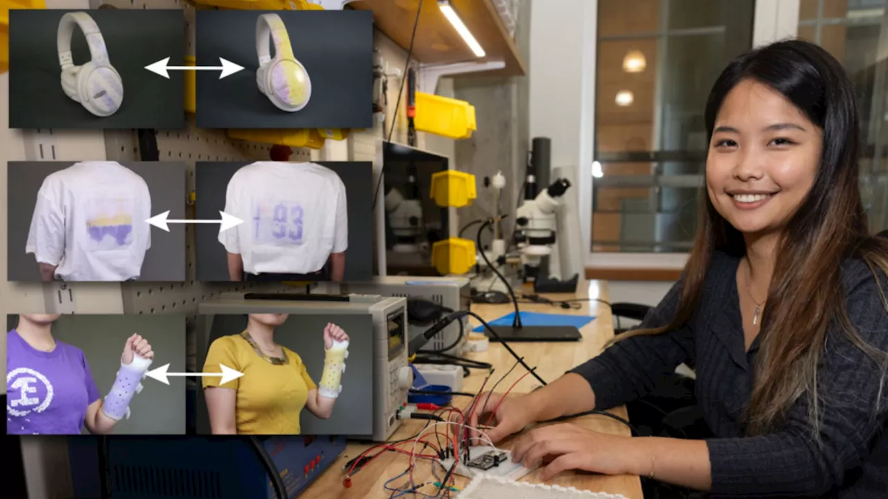 MIT’s portable light tech lets redesign T-shirts, headphones in minutes via bluetooth